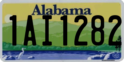 AL license plate 1AI1282