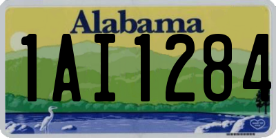 AL license plate 1AI1284