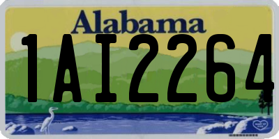 AL license plate 1AI2264