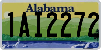 AL license plate 1AI2272