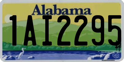 AL license plate 1AI2295