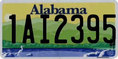 AL license plate 1AI2395