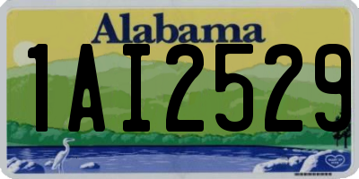 AL license plate 1AI2529