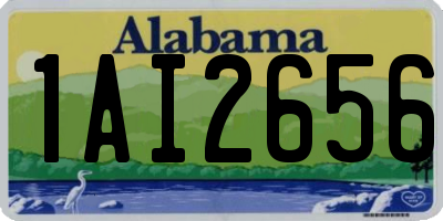 AL license plate 1AI2656