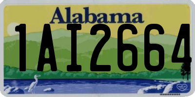 AL license plate 1AI2664