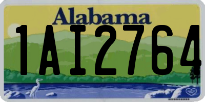 AL license plate 1AI2764