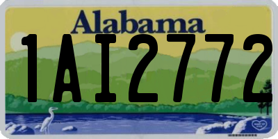 AL license plate 1AI2772