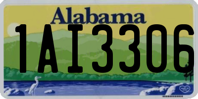 AL license plate 1AI3306