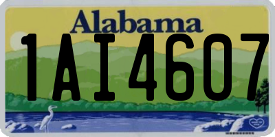 AL license plate 1AI4607
