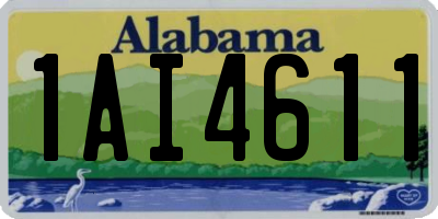 AL license plate 1AI4611