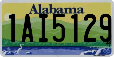 AL license plate 1AI5129