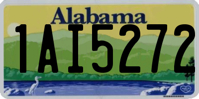 AL license plate 1AI5272