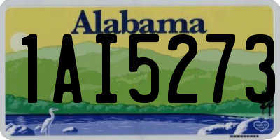 AL license plate 1AI5273