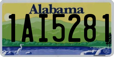 AL license plate 1AI5281