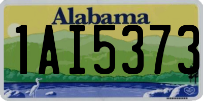 AL license plate 1AI5373