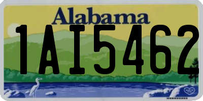 AL license plate 1AI5462