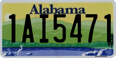 AL license plate 1AI5471
