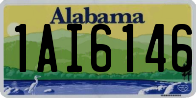 AL license plate 1AI6146