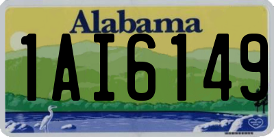 AL license plate 1AI6149