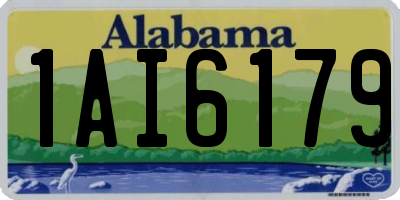 AL license plate 1AI6179