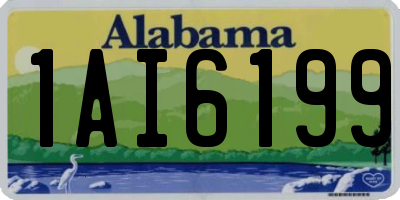 AL license plate 1AI6199