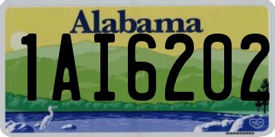 AL license plate 1AI6202