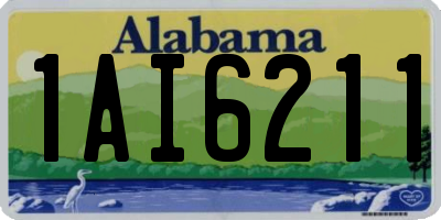 AL license plate 1AI6211