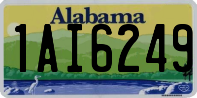 AL license plate 1AI6249