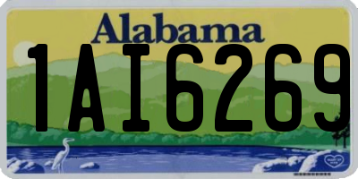 AL license plate 1AI6269