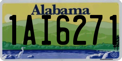 AL license plate 1AI6271