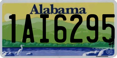 AL license plate 1AI6295