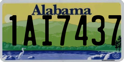 AL license plate 1AI7437