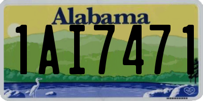 AL license plate 1AI7471
