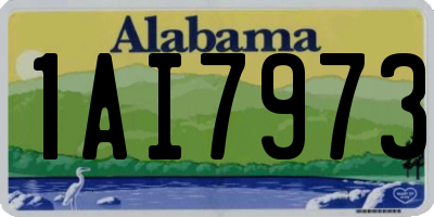 AL license plate 1AI7973