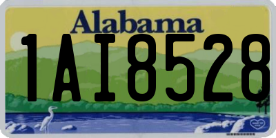 AL license plate 1AI8528