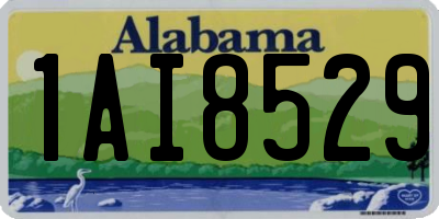 AL license plate 1AI8529