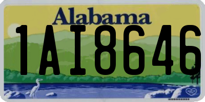 AL license plate 1AI8646