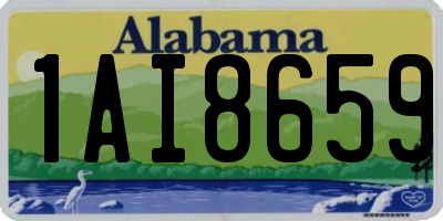 AL license plate 1AI8659