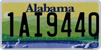 AL license plate 1AI9440