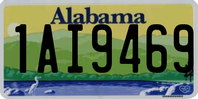 AL license plate 1AI9469