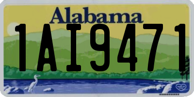 AL license plate 1AI9471