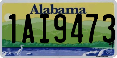 AL license plate 1AI9473