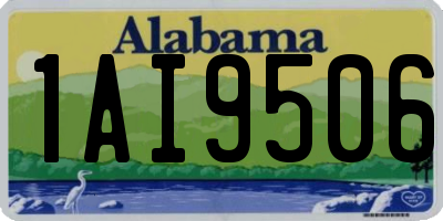 AL license plate 1AI9506