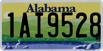AL license plate 1AI9528