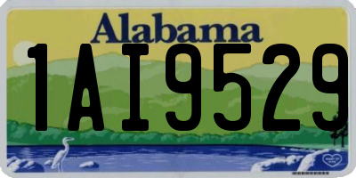 AL license plate 1AI9529