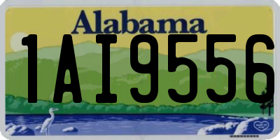 AL license plate 1AI9556