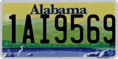 AL license plate 1AI9569