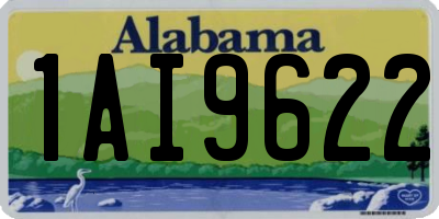 AL license plate 1AI9622