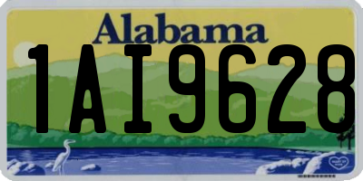 AL license plate 1AI9628