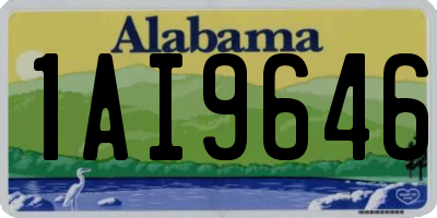 AL license plate 1AI9646